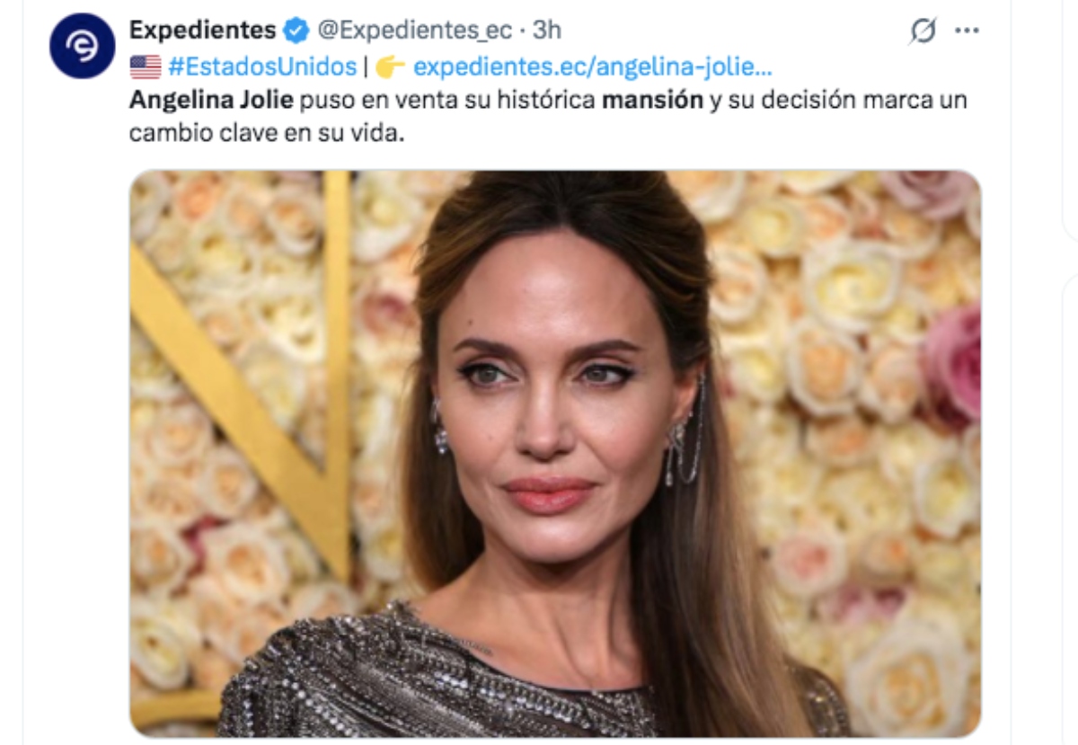 Angelina Jolie puts her mansion up for sale for millions of dollars