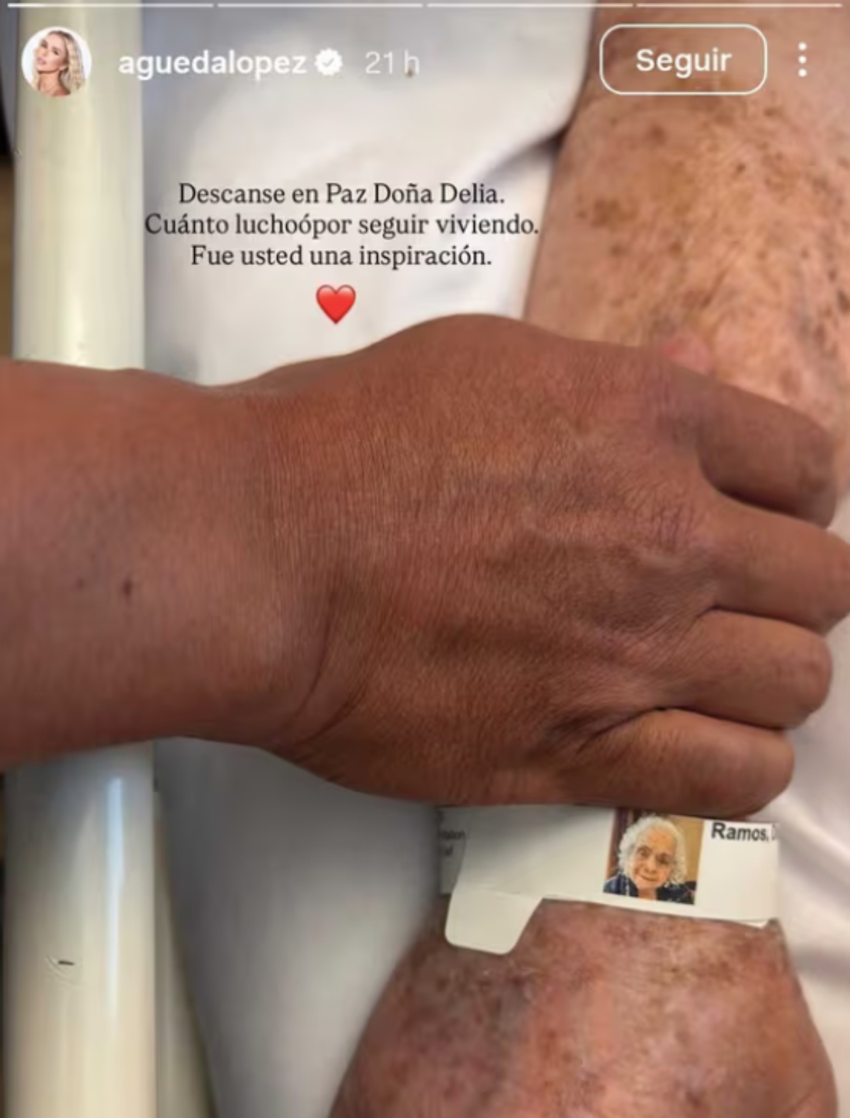 Luis Fonsi mourns the death of his grandmother  