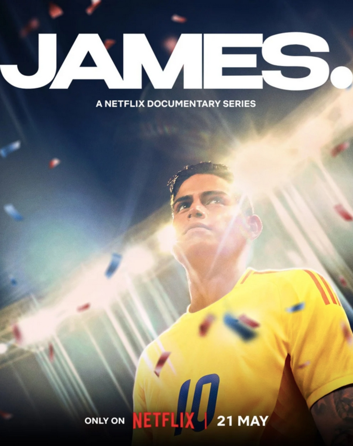 Soccer player James Rodriguez to premiere docuseries on Netflix