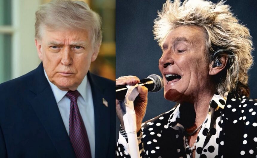 Rod Stewart se lanza contra Trump y felicita al rey Carlos III
