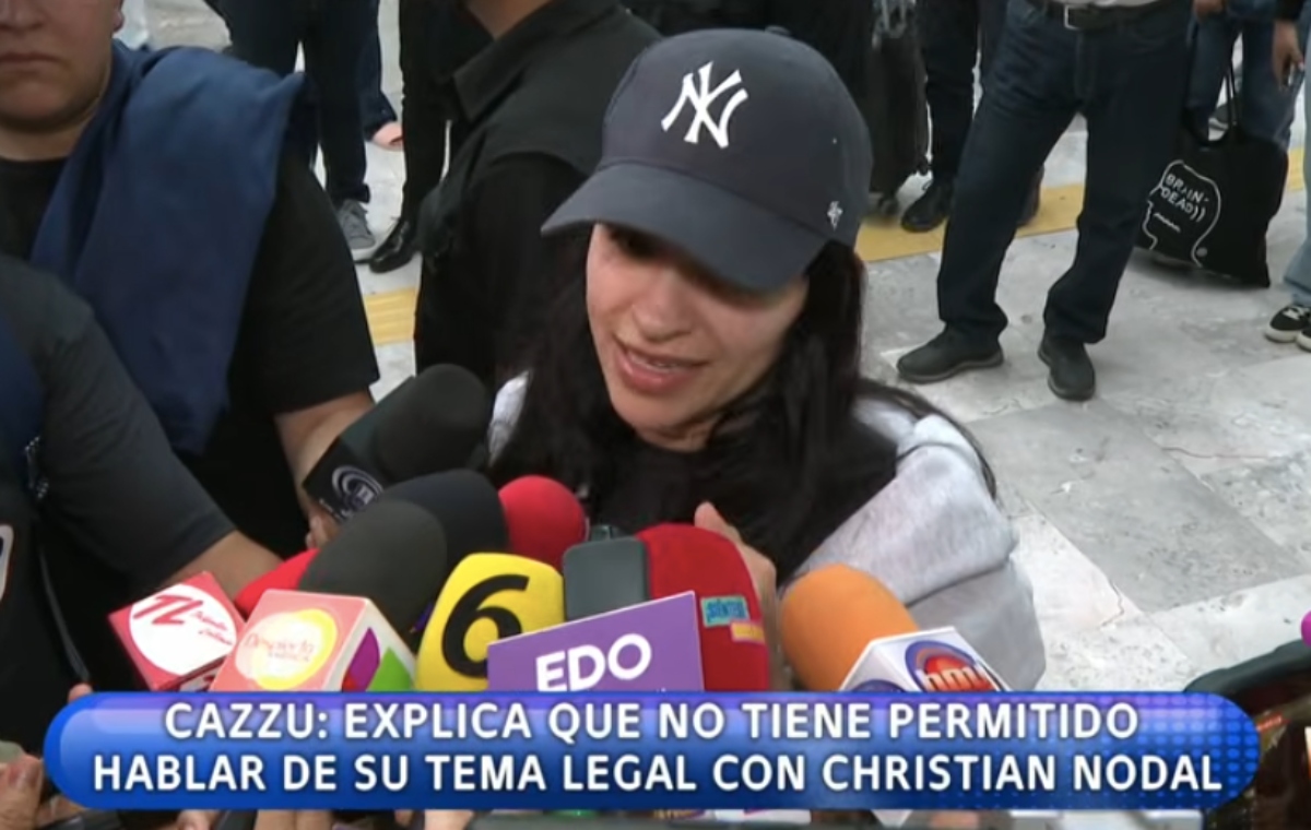 Cazzu no puede hablar de Nodal por razones legales