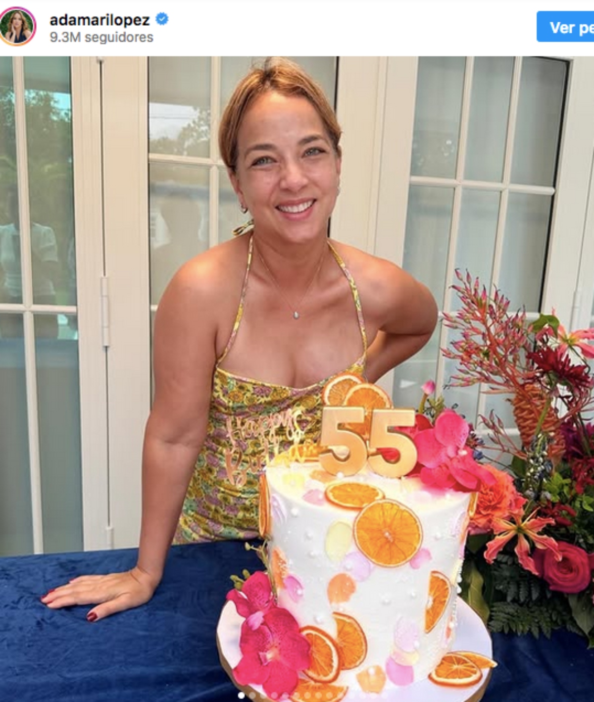 Toni Costa and his message to Adamari Lopez on her birthday