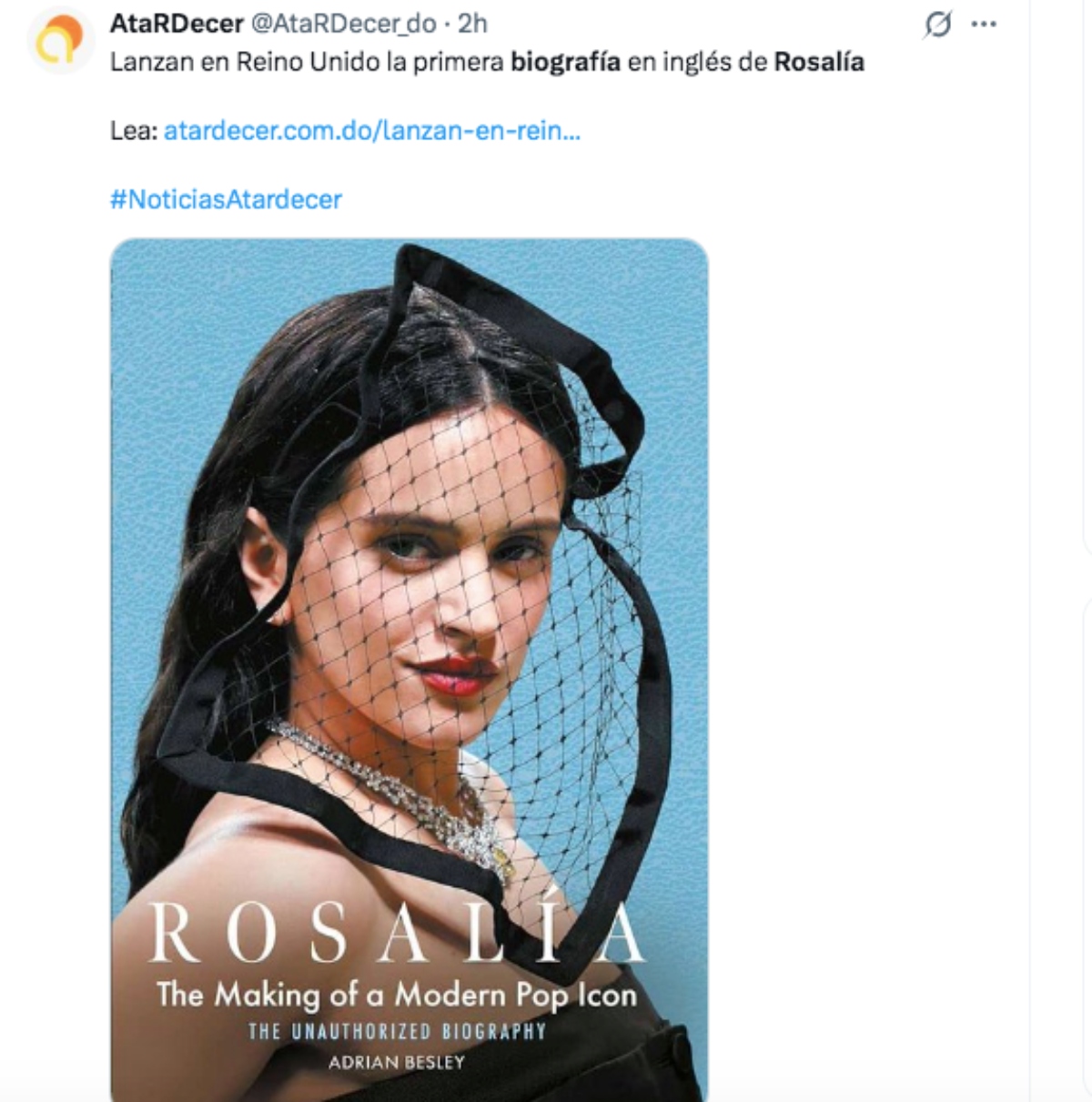 Lanzan biografía no autorizada de la cantante Rosalía