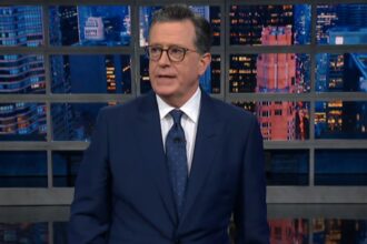 Sale del aire Stephen Colbert con su 'The Late Show'