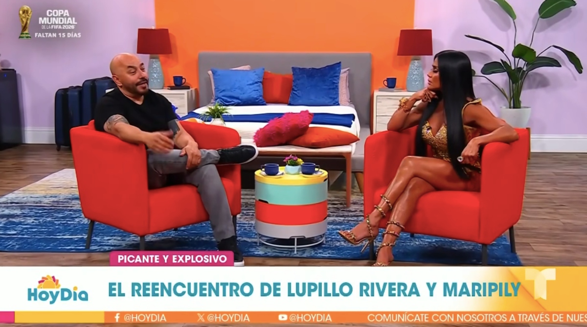 Lupillo Rivera y Maripily se reencuentran