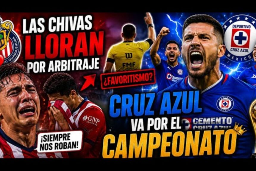 Dejen de llorar, Chivas, Cruz Azul, Los Jefes, QuéOnnda