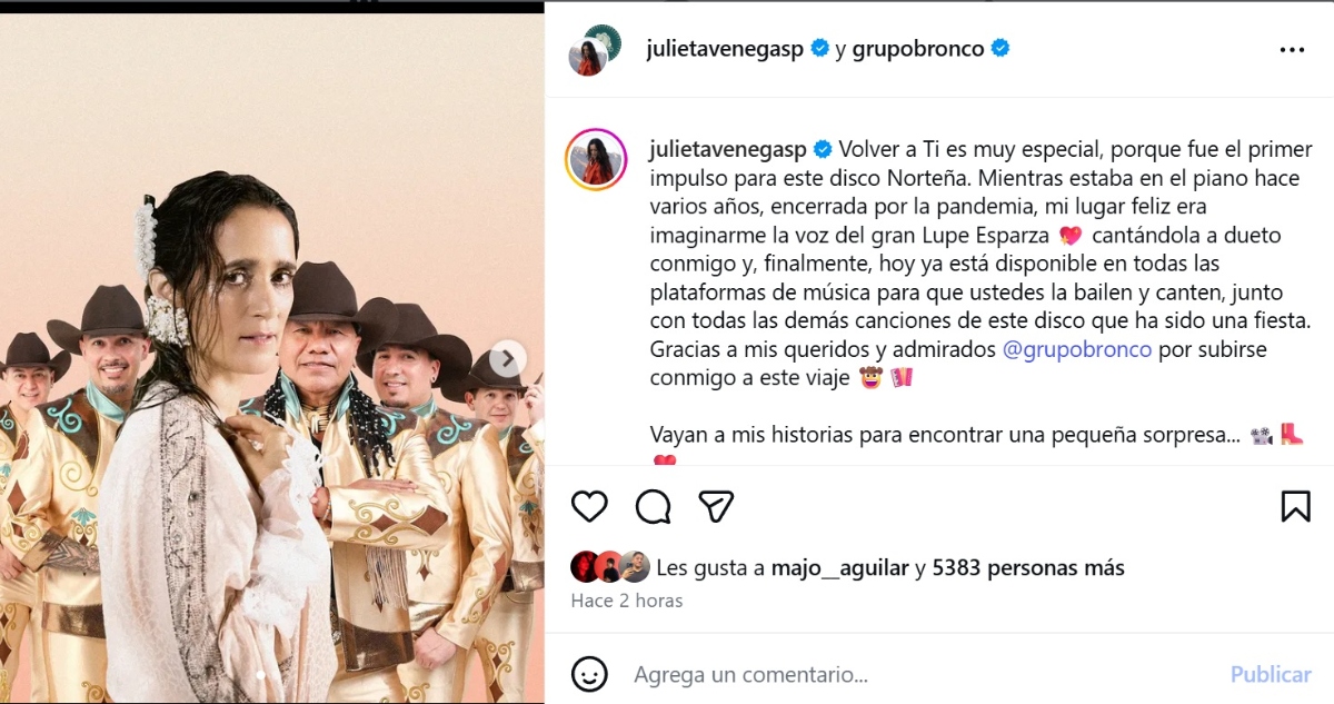 Julieta Venegas Norteña