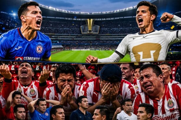Los Jefes final futbol mexicano, Los Jefes, final futbol mexicano, Cruz Azul vs Pumas, QuéOnnda