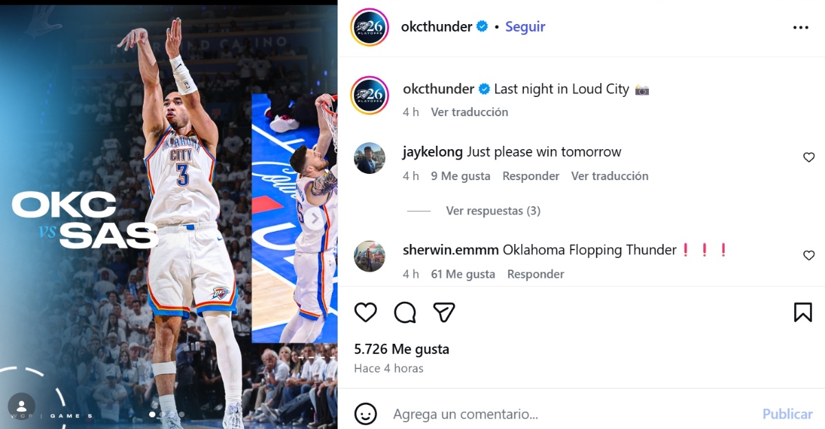 Oklahoma City Thunder finales