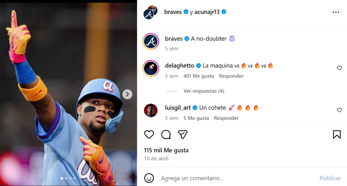 Ronald Acuña Jr. Bravos