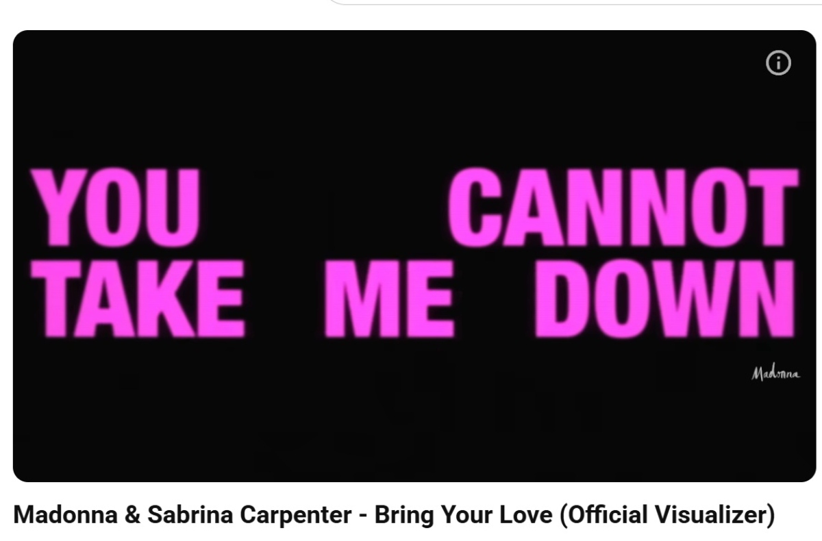 Madonna Bring Your Love