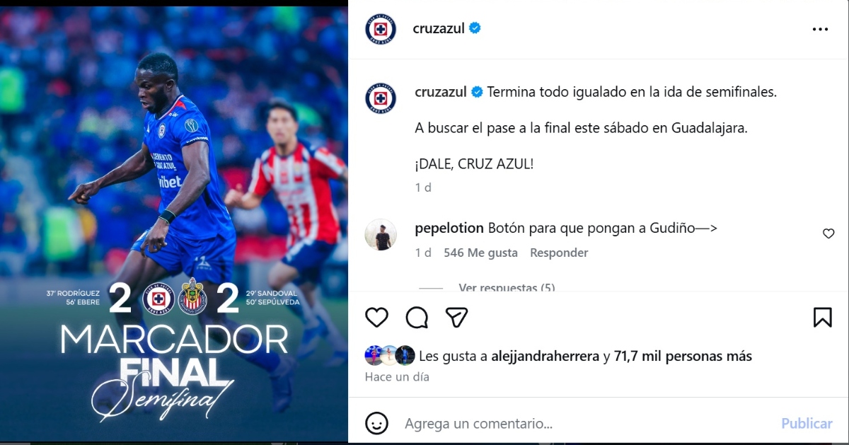 Pachuca Pumas semifinal, Cruz Azul, Chivas