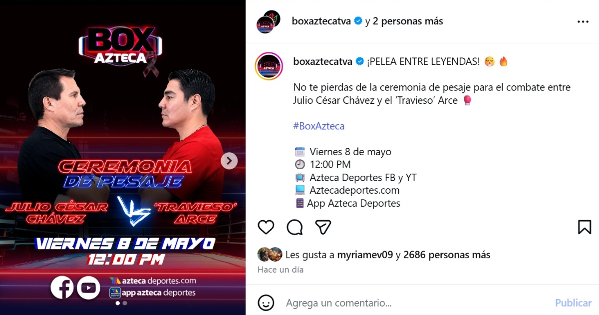 Julio Cesar Chavez Travieso Arce
