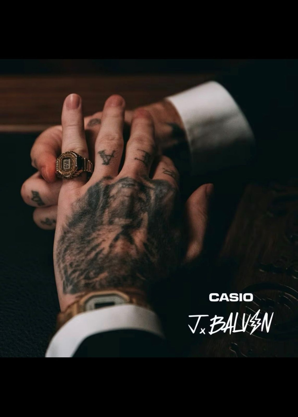 J Balvin will launch a watch with the brand Cassio