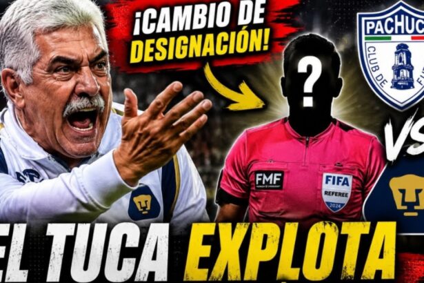 cambio árbitro Pumas vs Pachuca, cambio árbitro, Pumas vs Pachuca, Los Jefes, QuéOnnda TV