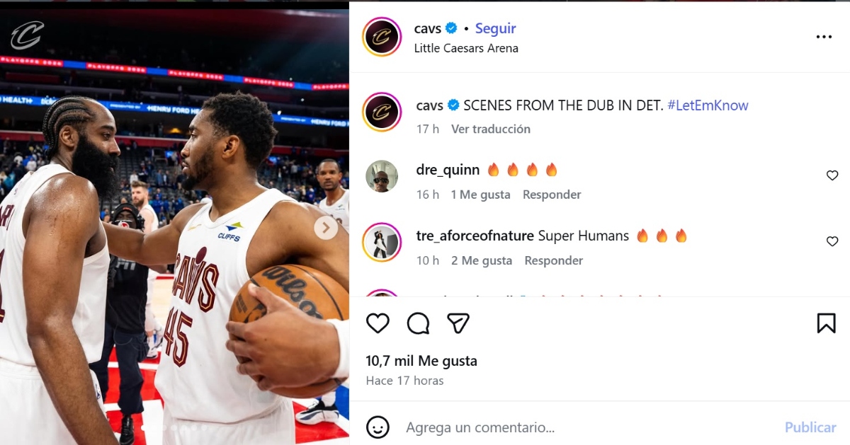 Cleveland Cavaliers Detroit Pistons