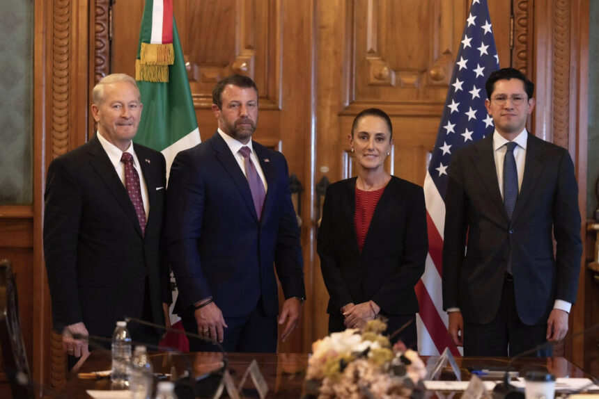Claudia Sheinbaum Markwayne Mullin, Claudia Sheinbaum, Markwayne Mullin, QuéOnnda