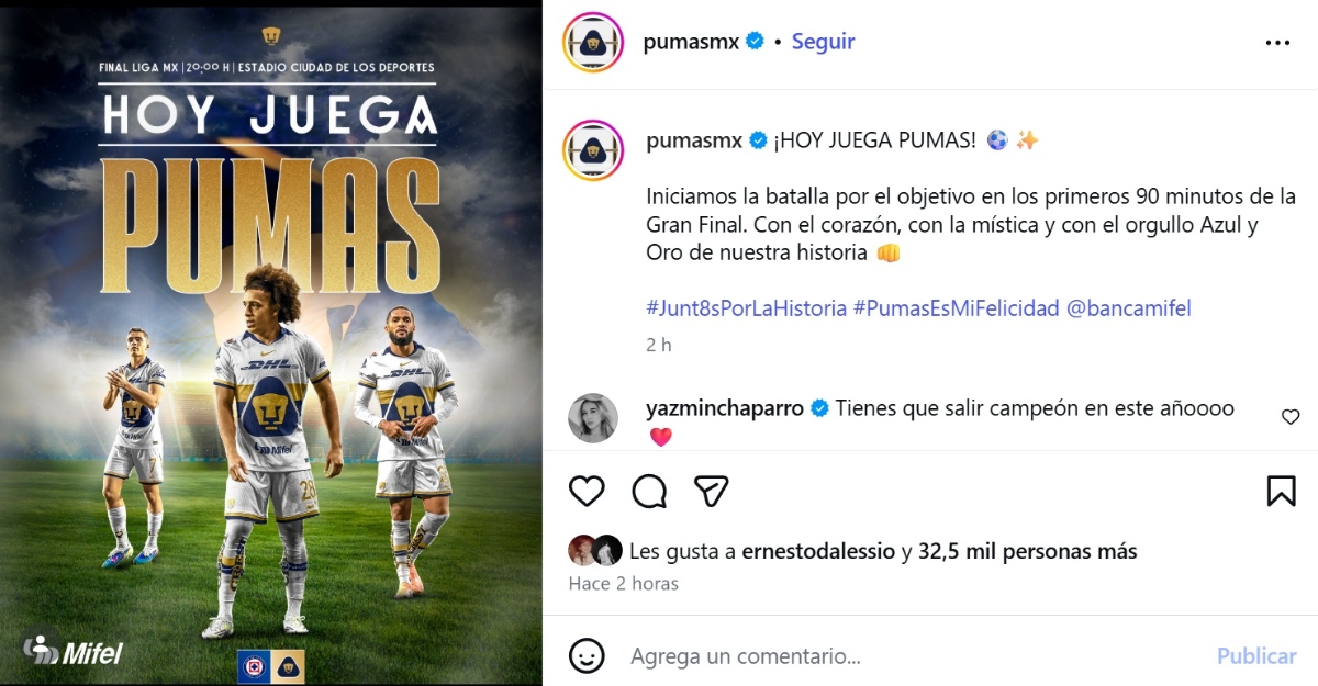 Cruz Azul Pumas final