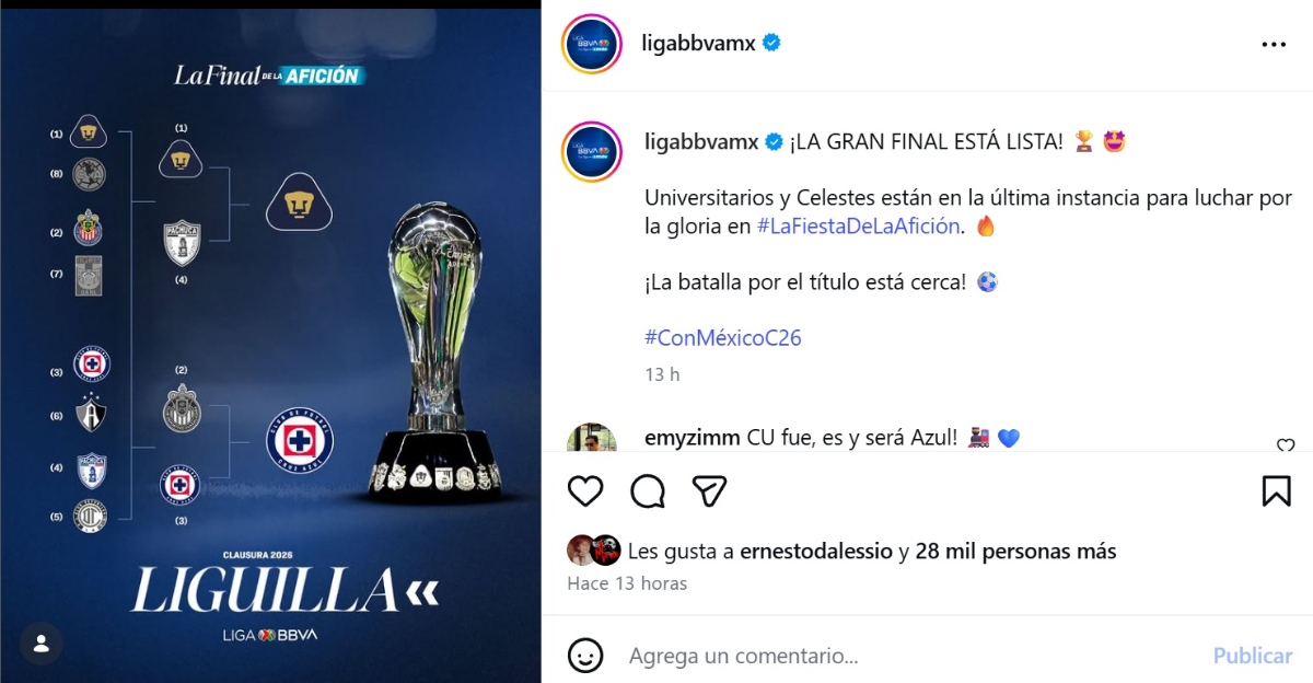 Cruz Azul Pumas final