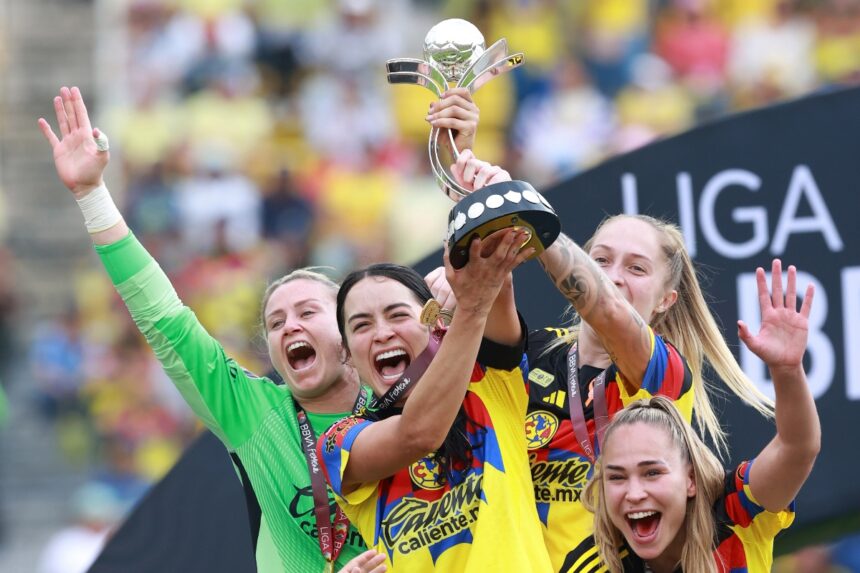 América campeón Clausura femenino