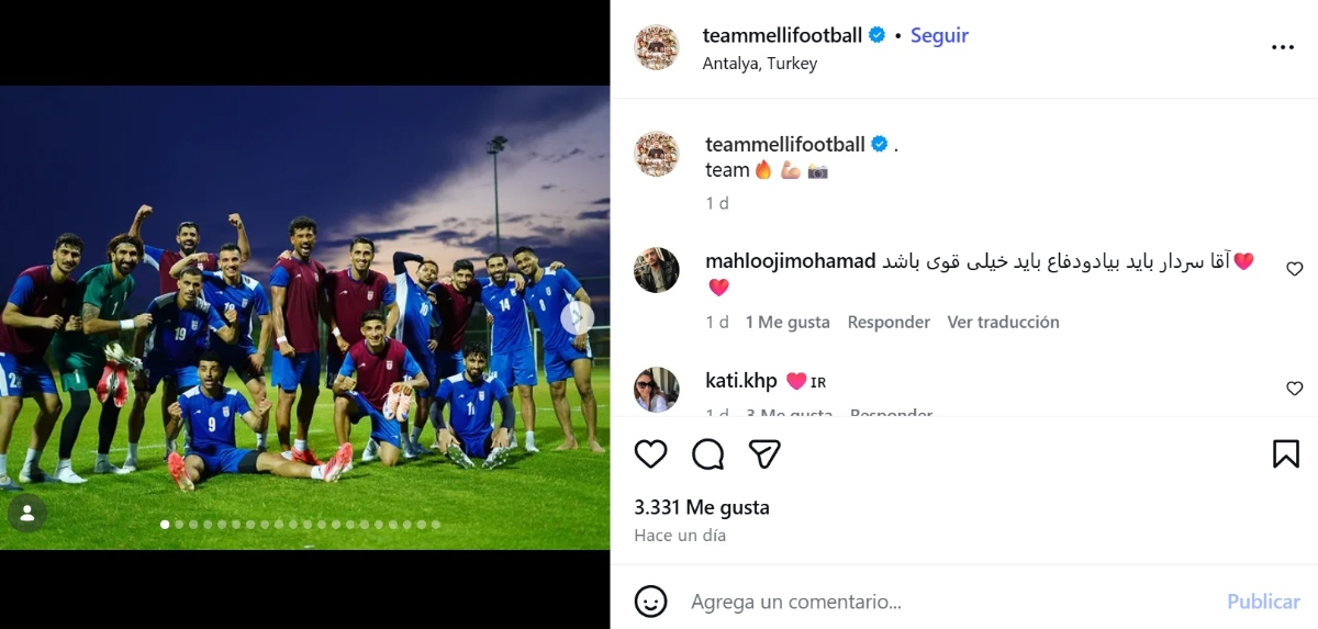 Selección de Irán