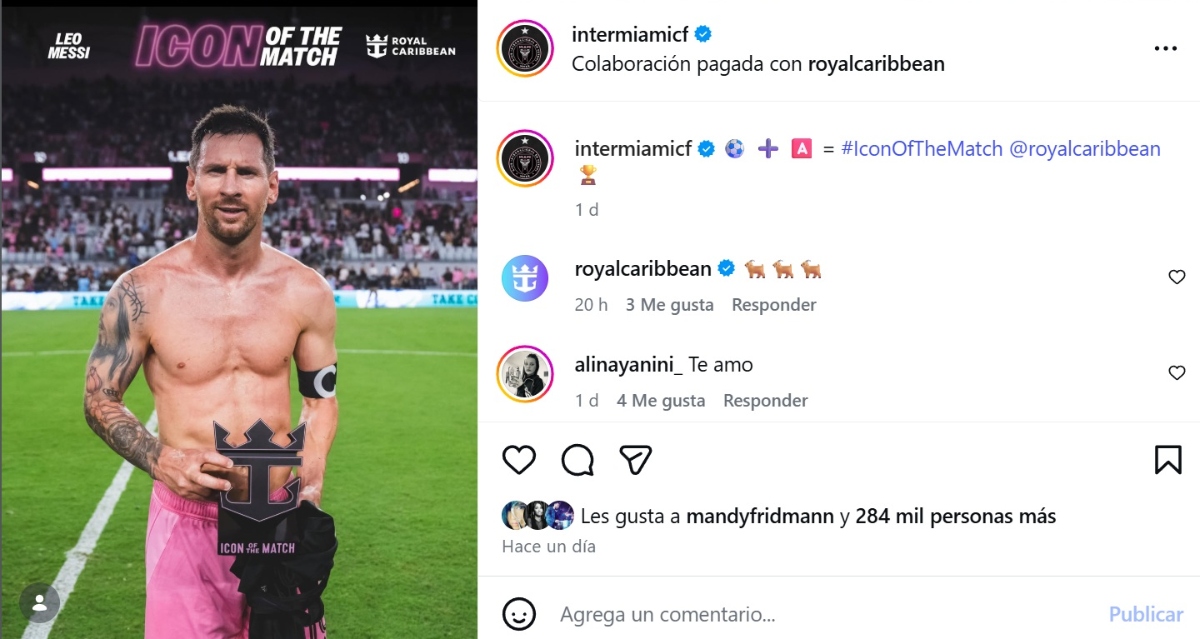 Lionel Messi lidera la MLS