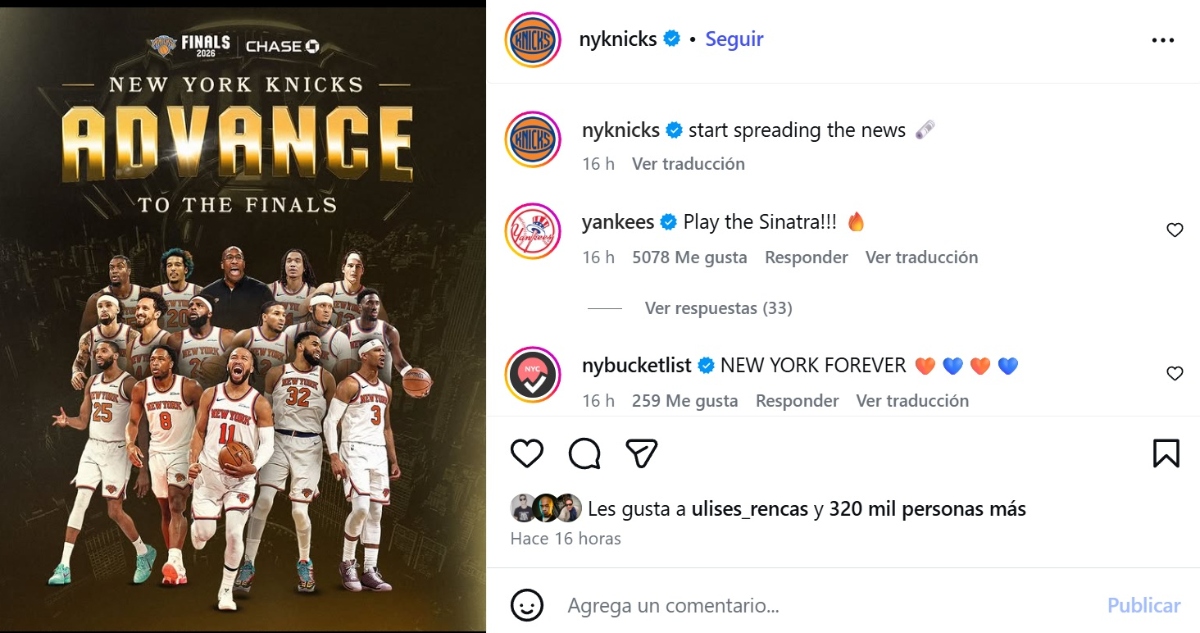 Knicks avanzan a las Finales NBA