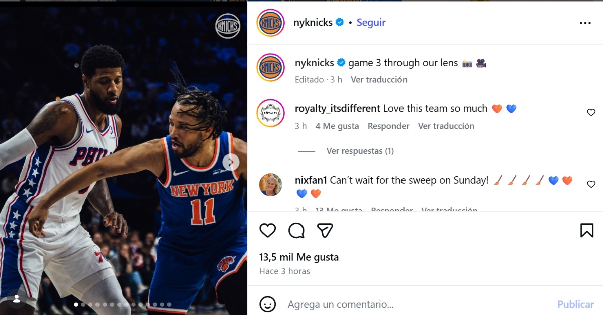 Knicks 76ers