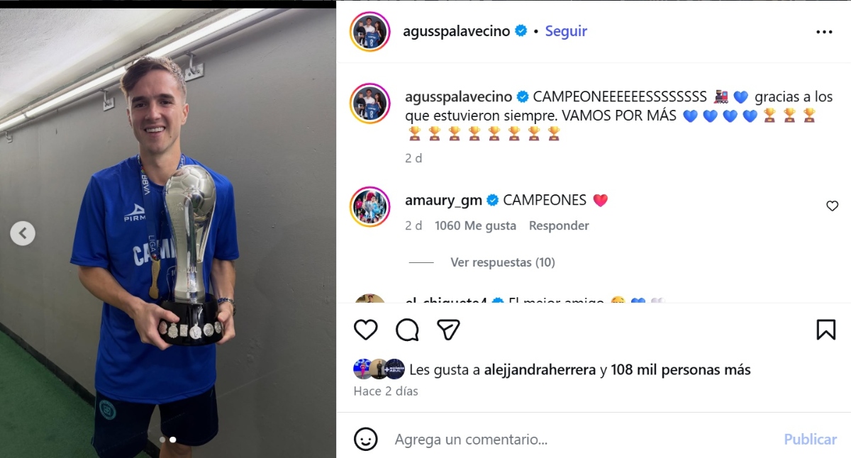 Palavecino, Cruz Azul Efraín Juárez