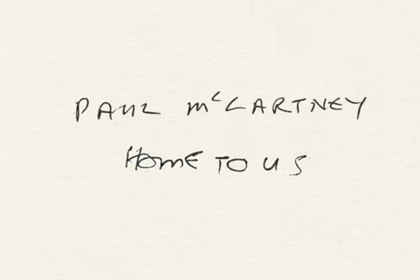 Paul McCartney Ringo Starr