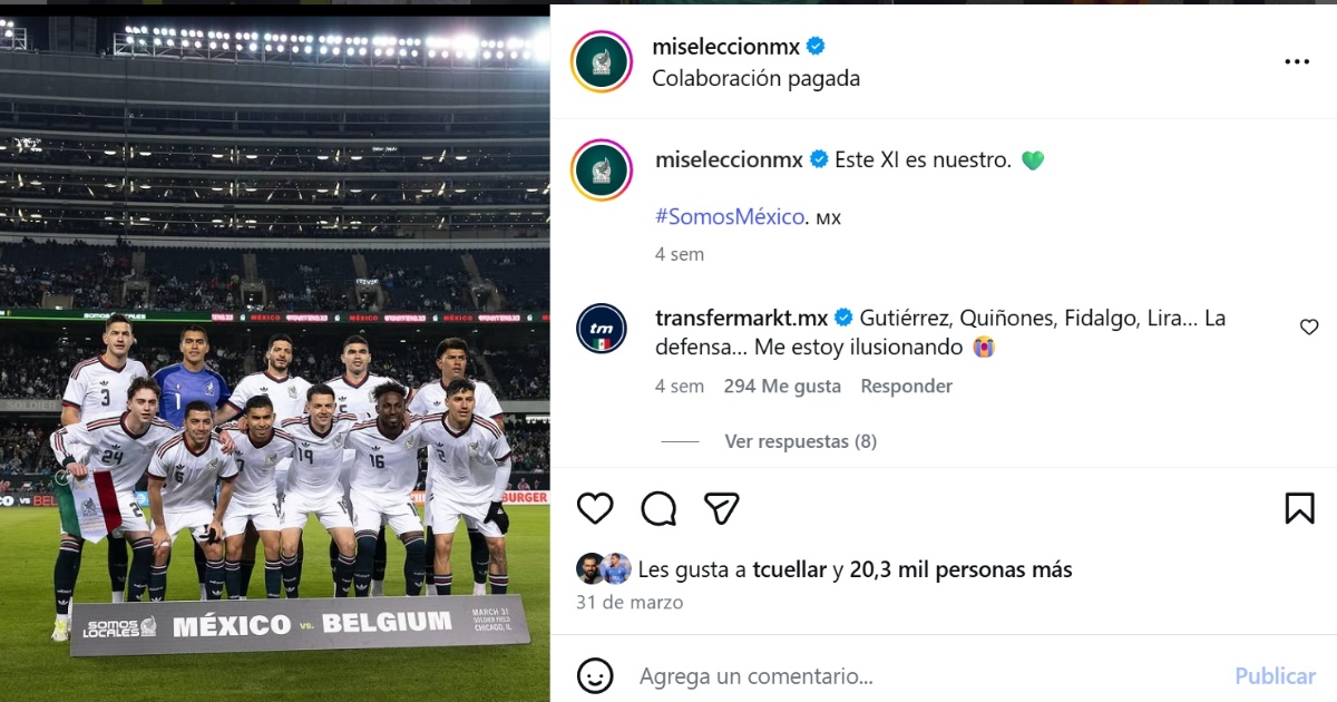 Selección Mexicana 2026 Pumas