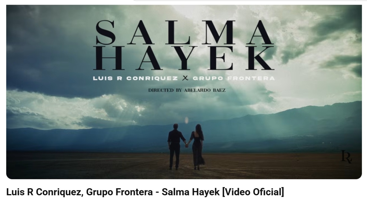 Salma Hayek Grupo Frontera