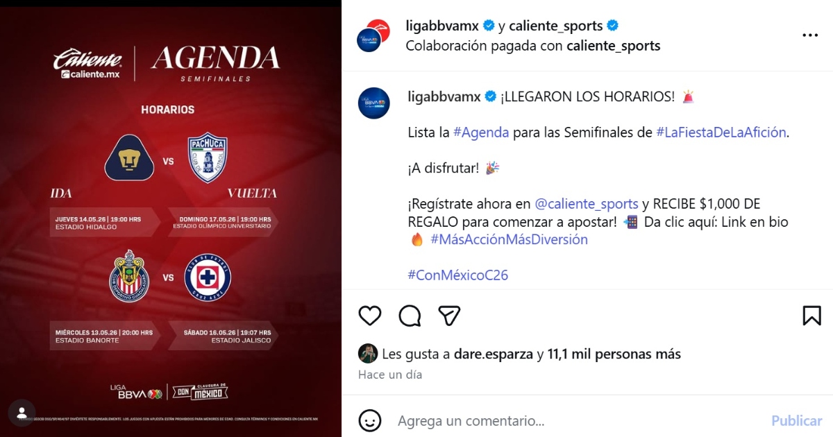 Liga MX semifinales