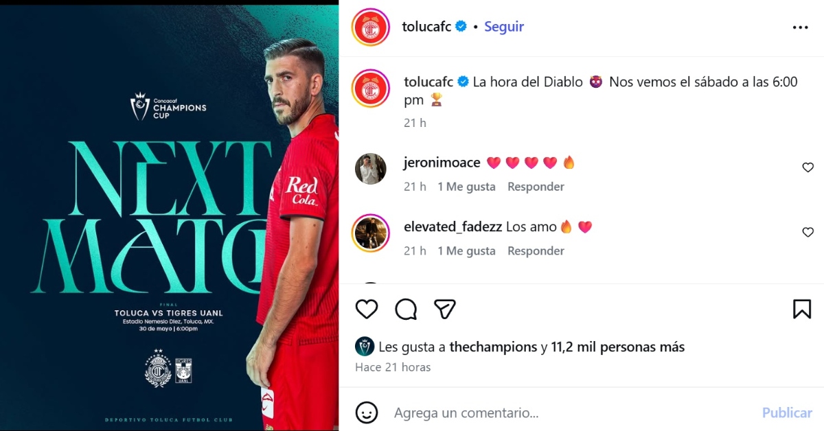 Toluca Tigres final Concacaf