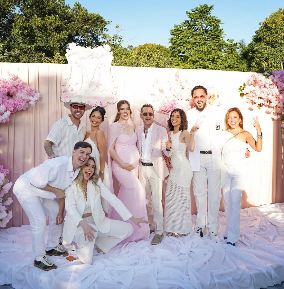 Baby shower de Nadia Ferreira esposa de Marc Anthony