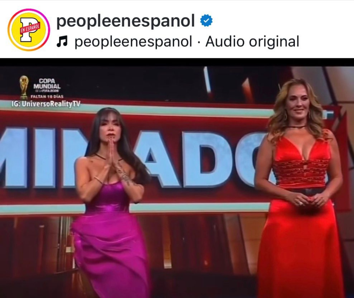 Caeli is eliminated from 'La Casa de los Famosos'.