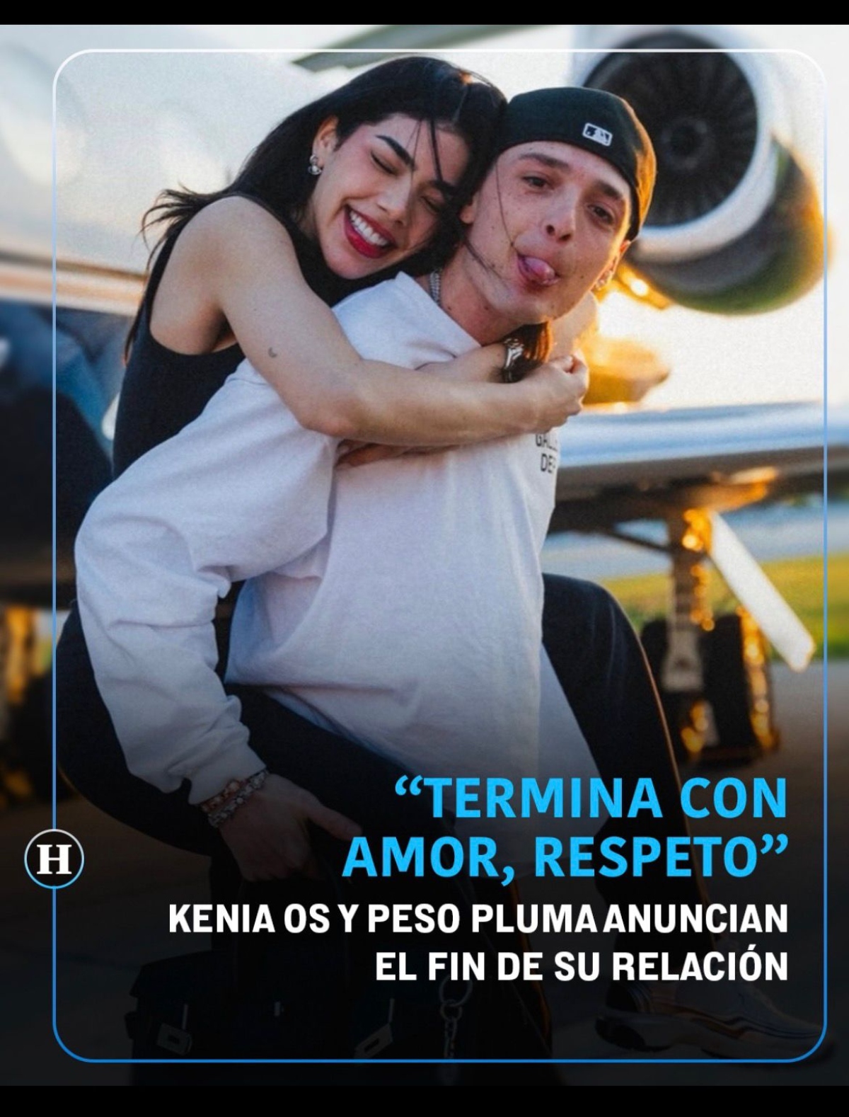 Peso Pluma y Kenia OS confirman su ruptura