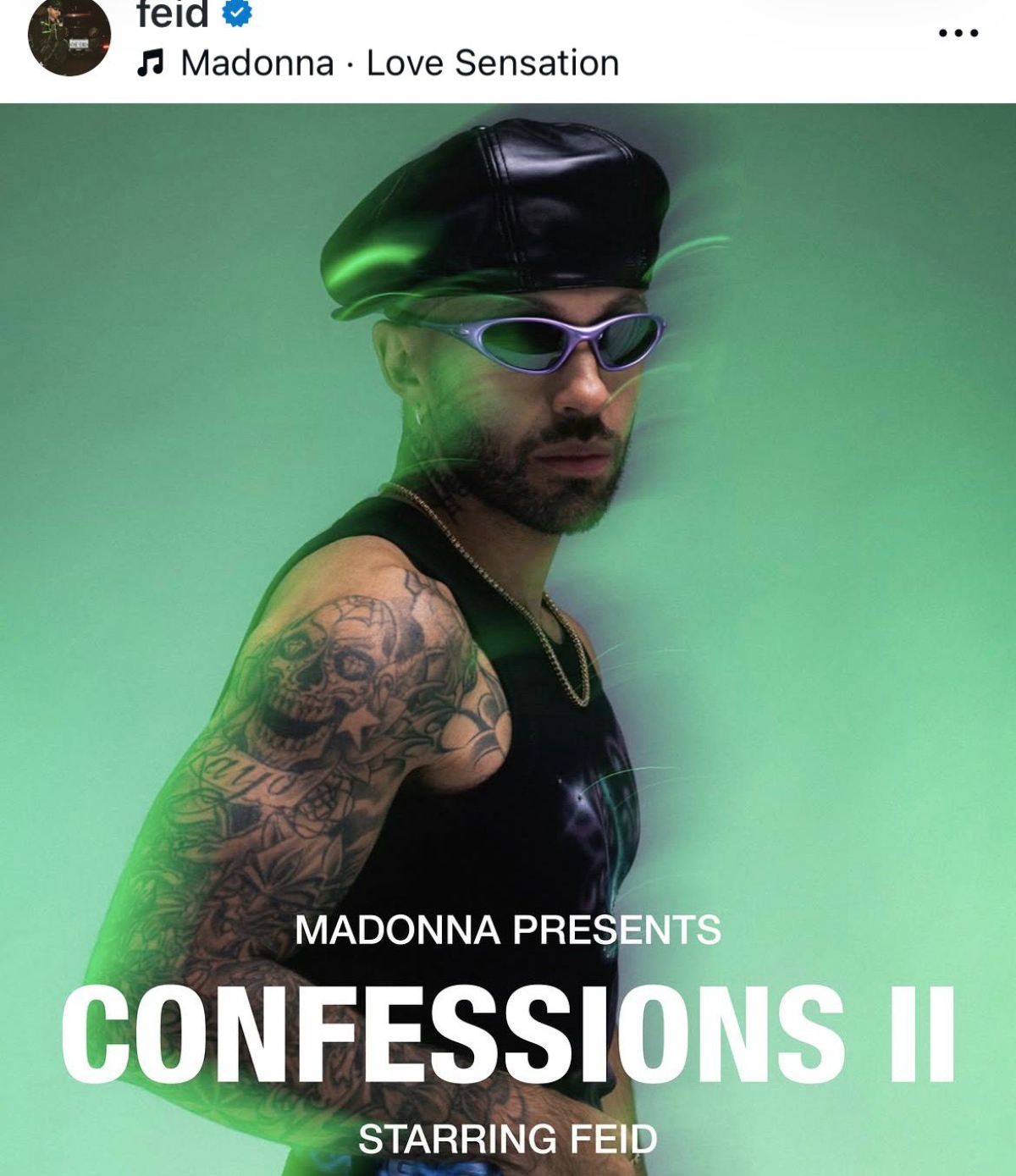 Madonna and Feid confirm their new song 'Read my Lips'.