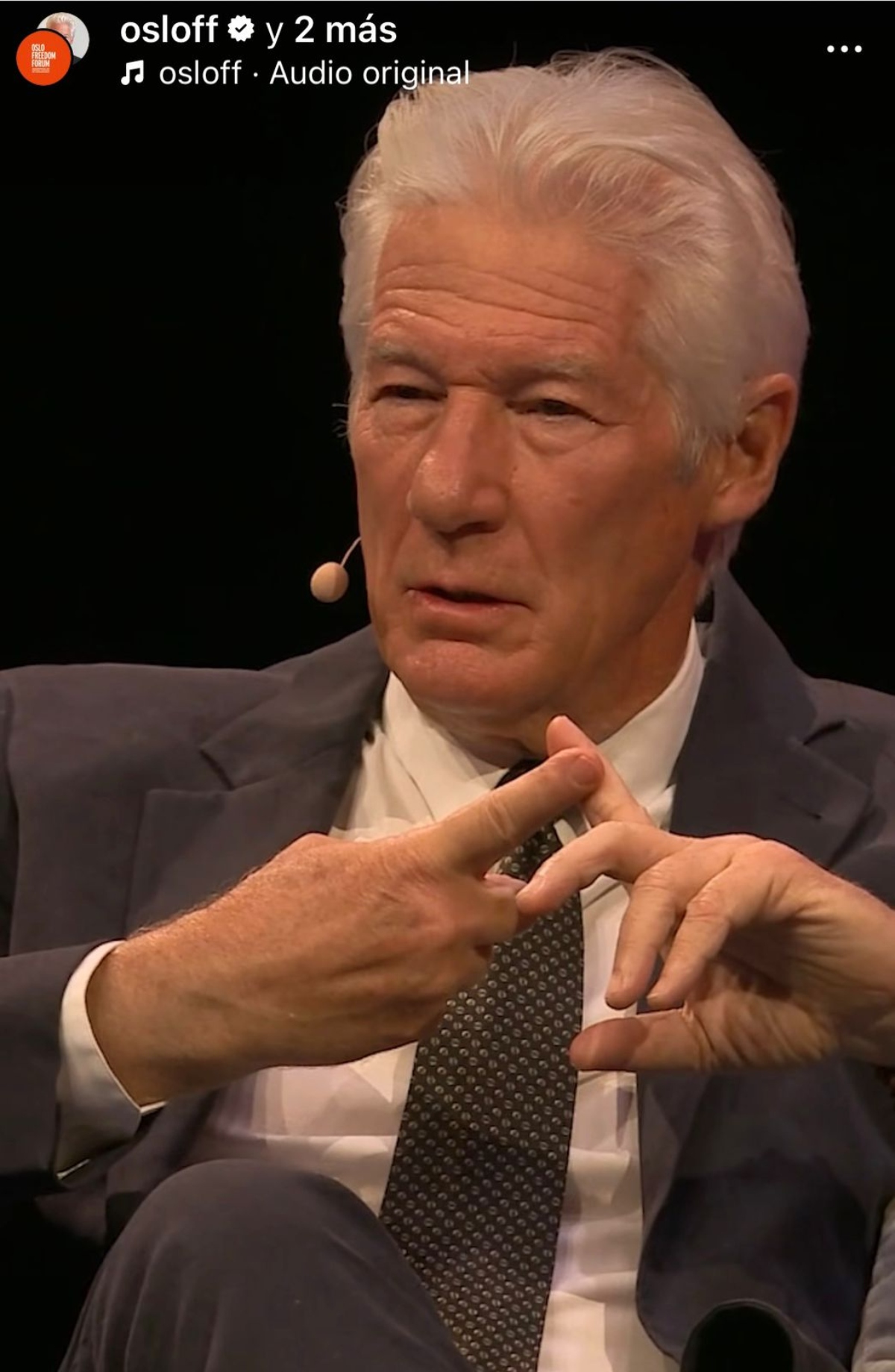 Richard Gere needs to address the migration issue
