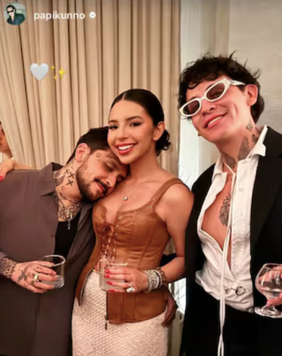 Ángela Aguilar reaparece con Christian Nodal descartando rumores de separación