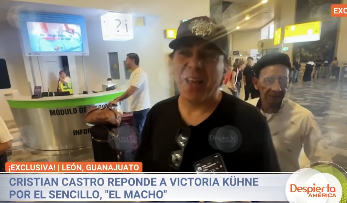 Cristian Castro revela por qué está distanciado de su mamá Verónica Castro