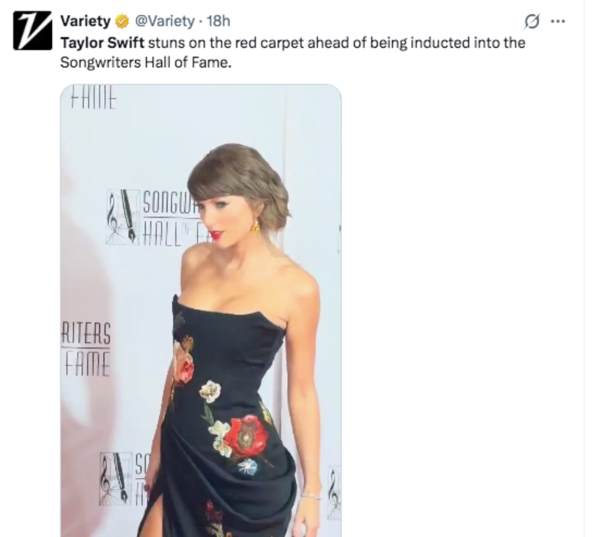 Taylor Swift hace historia y le dan la bienvenida al Salón de la Fama de los Compositores