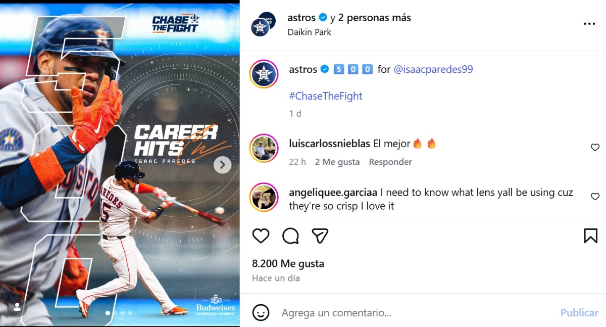 Isaac Paredes 500 hits