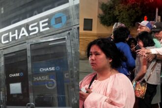 Sospechoso muere Chase Bank, Chase Bank, Bakersfield, California, QuéOnnda