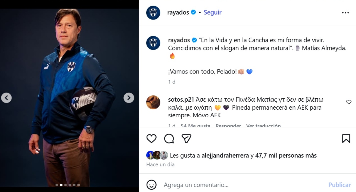 Matías Almeyda Monterrey