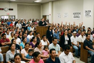 Mega audiencias de inmigración, audiencias migratorias, deportaciones masivas, Inmigración, QuéOnnda