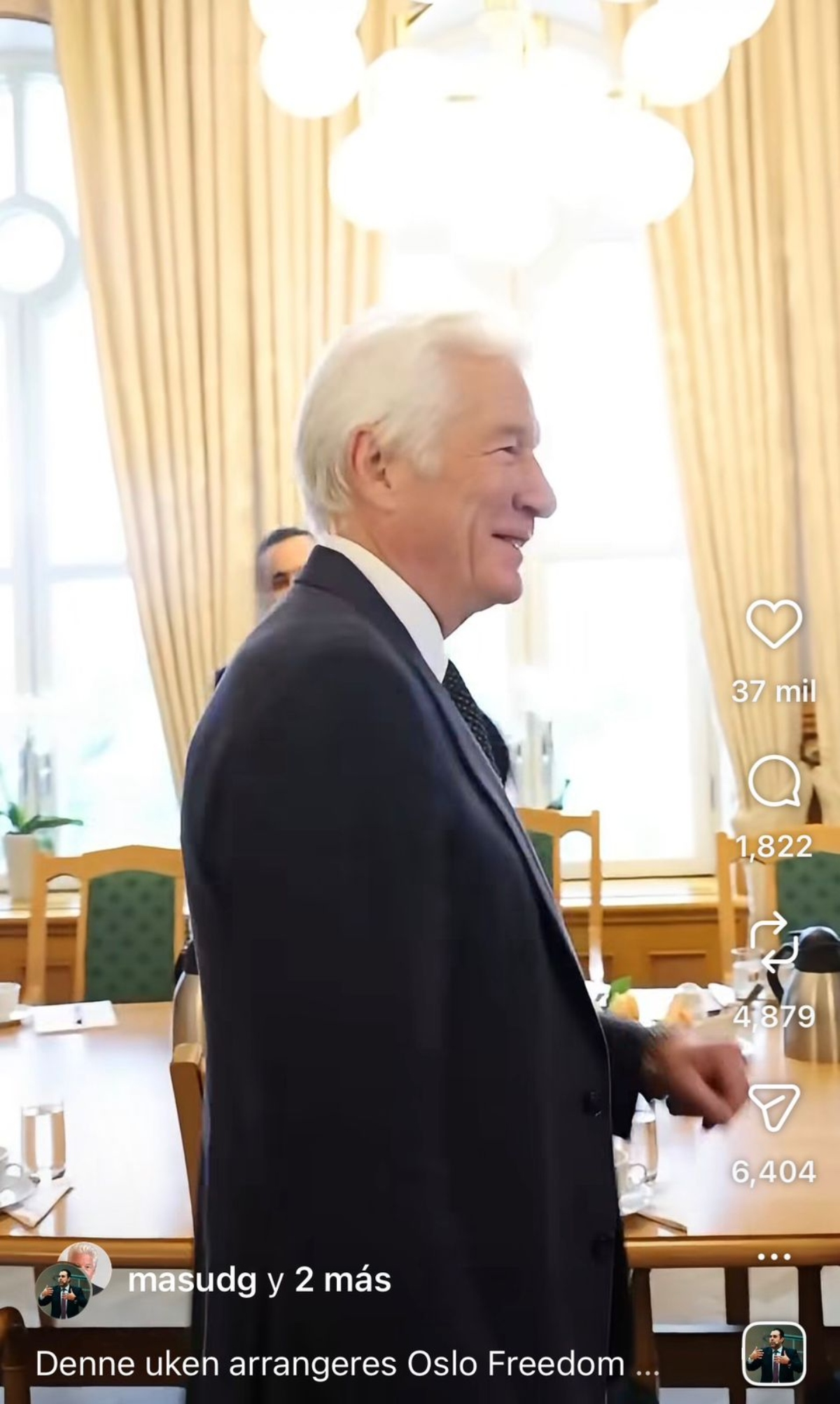 Richard Gere needs to address the migration issue