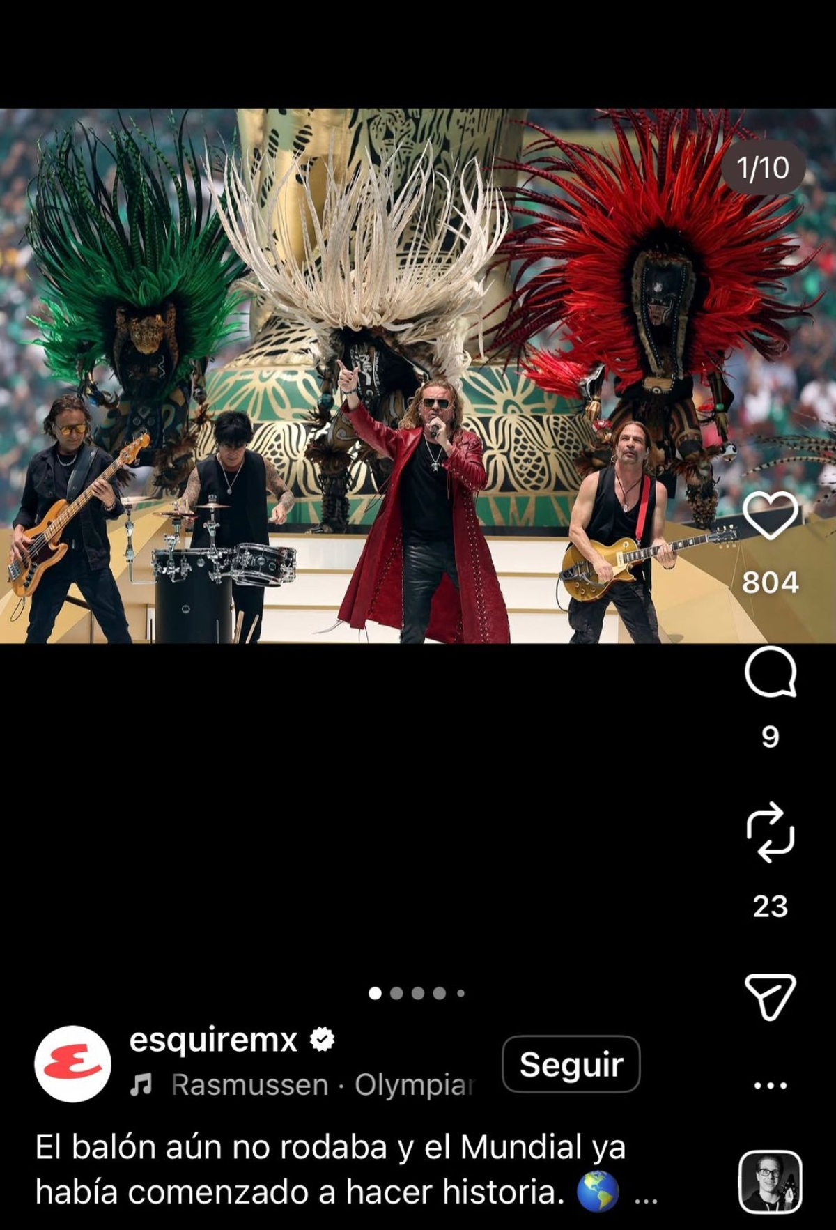 Shakira brilla junto a Maná, Lila Downs y Belinda en inauguración del Mundial