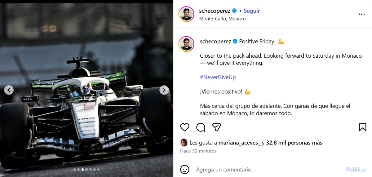 Checo Pérez F1