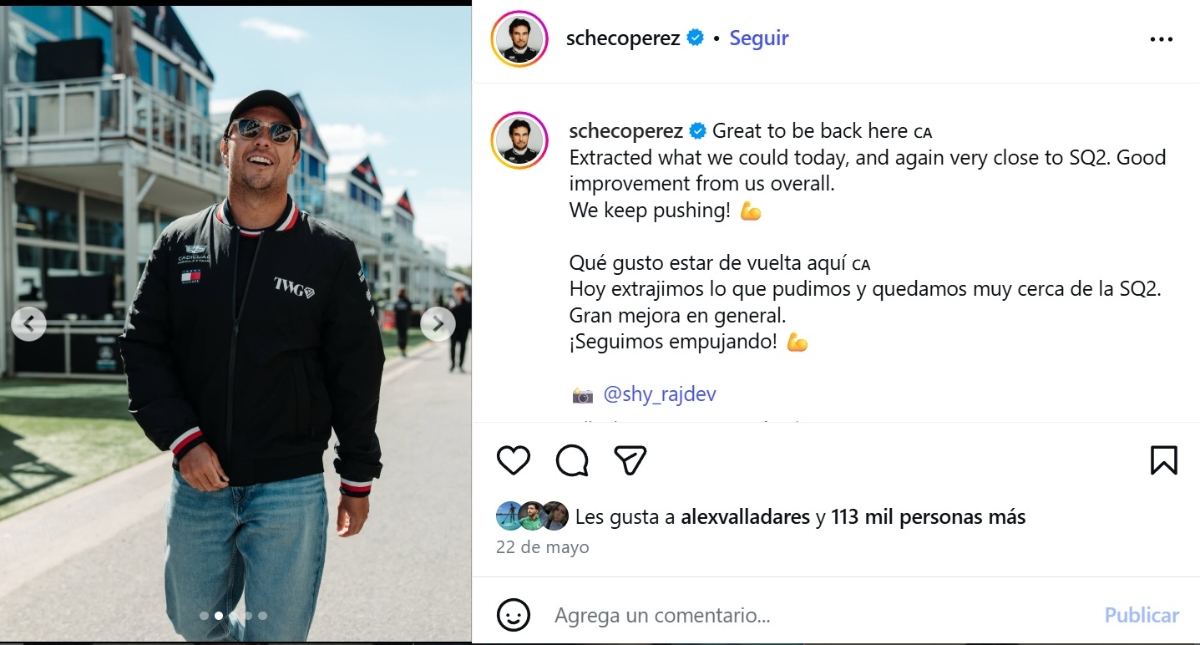 Checo Pérez F1